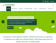 Tablet Screenshot of iniziativa.cc